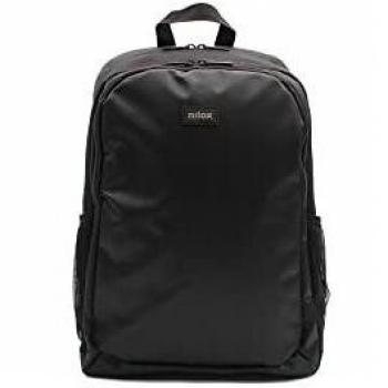 Mochila Nilox Básica para Portátil 15.6 - Unisex, Color Negro