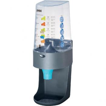 Dispensador de protección auditiva uvex one2click con soporte magnético - fácil de usar, robusto