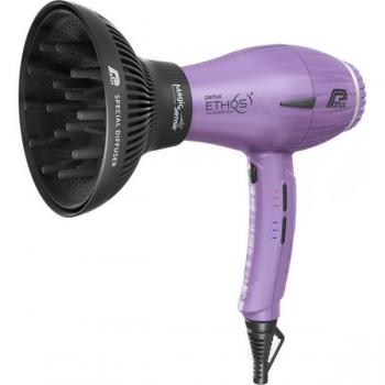 Pack Secador de Pelo Profesional Iónico Parlux Ethos Lila + Difusor Magic Sense 1 Ud