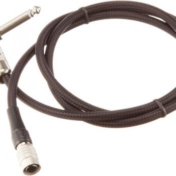 Audio-Technica AT-GRCW Pro Wireless Guitar Input Cable for UniPak Transmitter