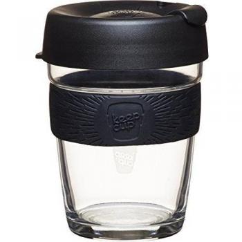 KeepCup 12 oz Taza de café cristal metal brew, Juego de 1