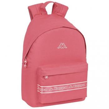 MOCHILA PARA PORTÁTIL 14,1 KAPPA BASICS MARSALA - Compartimento Acolchado para Ordenador, Dimensiones 31x41x16cm, Diseño Ergonómico con