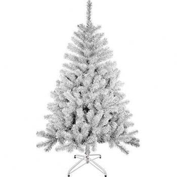 Arbol de navidad artificial arboles csoporte metalico 120240cm blanco 210cm 668tips
