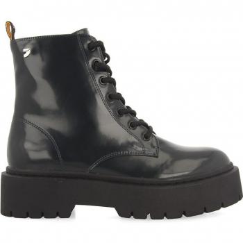Botines Gioseppo Mujer Tipo Biker con Cordones