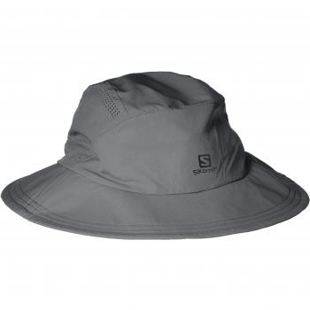 Salomon Mountain Forged Iron Gorro, Hombre, Gris Oscuro, Talla Única