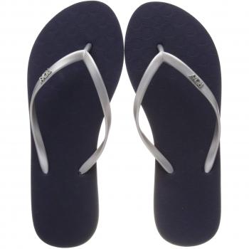 Viva Tone II Flip Flops in Silver
