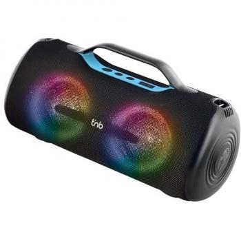 Altavoz Bluetooth T'nB Boost 60W con USB, Jack 3.5mm, LED RGB y resistencia IP55
