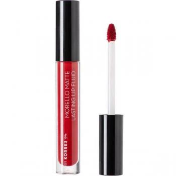 Korres Morello Matte Lasting Lip Fluid No. 59 Brick Red 3.4ml