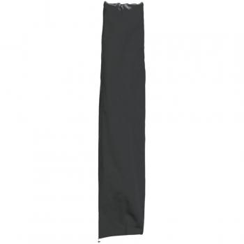 Cubierta de sombrilla de jardín Oxford 420D negro 136x25/23,5cm