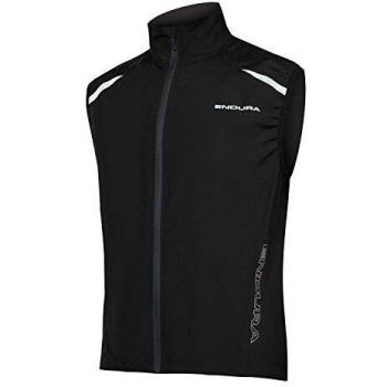 Chaleco ciclismo Endura Hummvee negro cortavientos XL