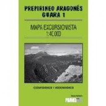 Prepirineo Aragones Guara 1. Mapa Excursionista 1:40 000