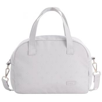 Bolso Maternal Prome Twin Gris 18x41x31 cm