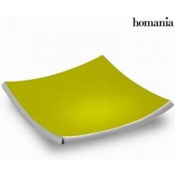 Centrotavola quadrato verde - New York Collezione by Homania
