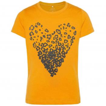 NAME IT Camiseta NKFKULULA Mostaza 122128 Amarillo
