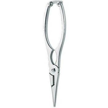 Westmark Pinzas para langostas, Acero inoxidable, Pulido, Longitud: 18,8 cm, Cammarus, Plateado, 66132280