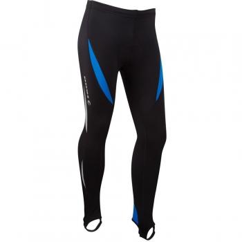 Mens Lazer Thermal Leggings/Tights - Black/Blue - 3XL