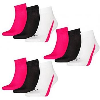 Puma Unisex Lifestyle Quarters 3P Calcetines unisex, 3 pares, Multicolor