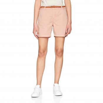 Vero Moda Vmflame NW Chino Shorts Noos, Pantalones Cortos para Mujer, Rosa