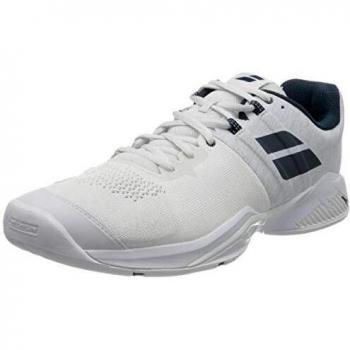 Babolat Propulse Blast All Court Shoe Men White, Zapatillas de Tenis Hombre, Color Blanco, 45.5 EU