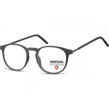 Montana Eyewear MA53 Men's Eyeglasses Black Size 50 - Blue Light Block Available (Frame Only)