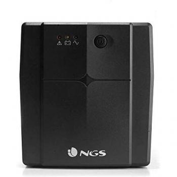 NGS FORTRESS1500V2 - Sistema de Alimentación Ininterrumpida SAI, Off Line UPS 1200 VA, Tensión Constante de Salida 720W para 4 Enchufes Schuko