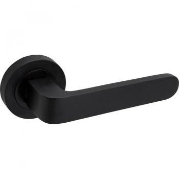 Juego de manillas con roseta SVR-850 Negro