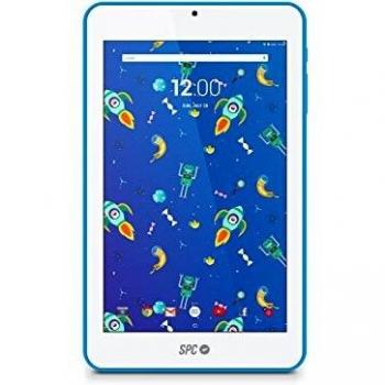 Tableta SPC Flow de 7 pulgadas, Azul - Quad Core Cortex A53 1.3 GHz, Memoria Interna de 8 GB, RAM de 1 GB, HD, Android 7.0 con Cámara VGA y Batería de 2500mAh