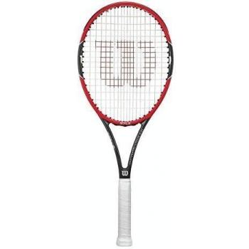 Wilson Pro Staff - Raqueta , color rojo / negro, talla 2