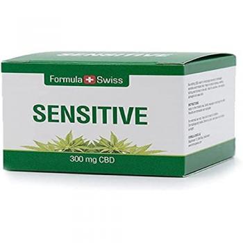 Crema Facial Sensitive CBO 30 ml - Formula Swiss, 300 mg de CBD para pieles sensibles