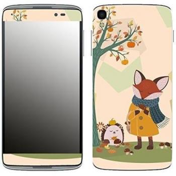 Motivos Disagu Design Skin para Alcatel OneTouch Idol 3 5.5 Zoll: Herbstfuchs