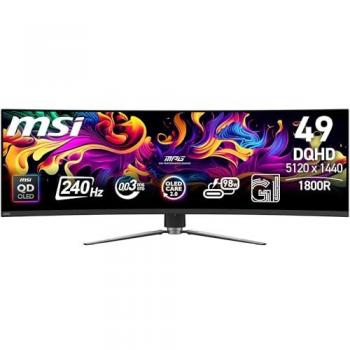 Monitor Curvo Gaming MSI MPG 491CQPX QD-OLED 49 DQHD 240Hz 0,03ms USB-C