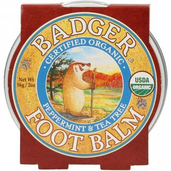 Badger Balm Deep Hydrating Balm for Dry Cracked Feet 56 g