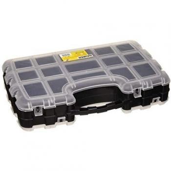 MAURER 93080 - Maletin Organizador 330 x 220 x 70 mm Negro / Amarillo