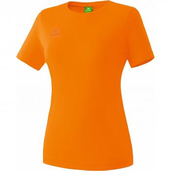 Erima - Casual Basics T-Shirt Camiseta Deportivas para Mujer, Naranja, 34