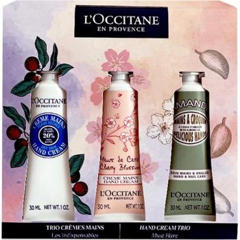 Estuche de regalo Trío cremas de manos L'Occitane en Provence - Incluye tres cremas de manos con manteca de karité, ideal para piel seca, hidratantes y nutritivas
