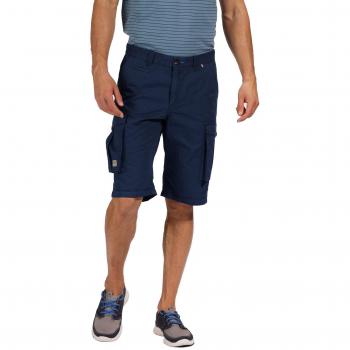 Regatta Men's Breathable Shorebay Vintage Look Cargo Shorts Navy, Size: 30