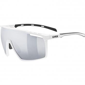 Gafas de Sol Uvex MTN Perform Supravision Matte Blanca con Lente Espejo Plateada (S3)