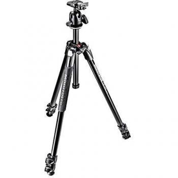 Manfrotto 290 Xtra - Kit trípode de 3 secciones y rótula de bola