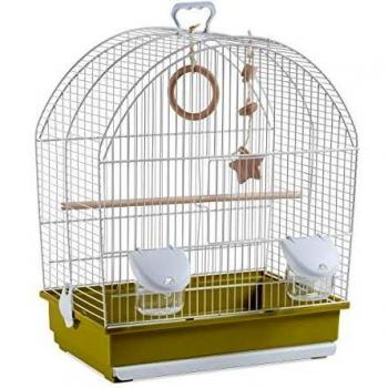 VOLTREGA Jaula 642 Pájaros Crema OLI