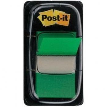 Banderitas Post-it Dispensador Verde 50 ud.
