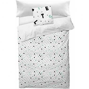 NORKIDS Funda nórdica Alphabet Confetti Cama 90