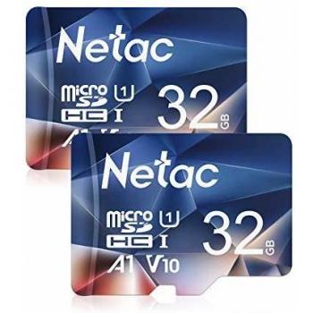 Netac Tarjeta de Memoria de 32GB, Tarjeta Memoria microSDXC