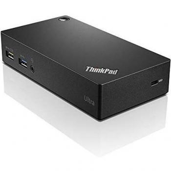 Lenovo ThinkPad USB 3.0 Ultra Dock - Estación de Acoplamiento USB 3.2 Gen 1 Type-A en Negro