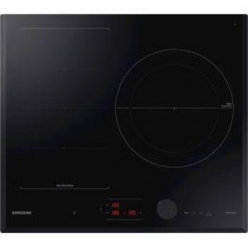 Placa de inducción Samsung NZ63B6058KK/U1 60cm 3 fuegos 7400W negro