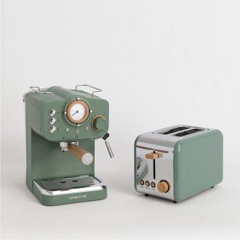 Pack Tostadora Retro Mate + Cafetera Express Retro Mate