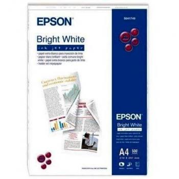 Epson C13S041749-A4 Papel Chorro Tinta - Blanco Brillante 500 Sheets