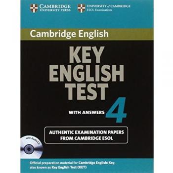 Cambridge Key English Test 4 Self Study Pack: Self-study Pack with answers and CD