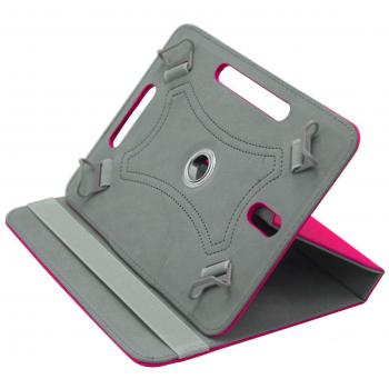 BEISK, Funda Universal para Tablet de 10-10.1 Pulgadas, con Sistema Giratorio de 360º, Rotación, Protección, con Soporte, para Huawei Mediapad/Samsung Galaxy Tab/iPad/Lenovo TAB4 10, Etc. Color Rosa…