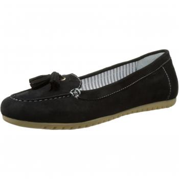 Hush Puppies Moon, Mocasines para Mujer, Noir