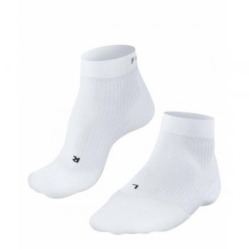 Falke TE4 Women's Short Tennis Socks - White, Size 41-42